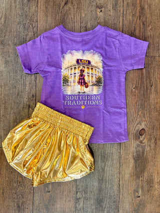 Southern Traditions LSU Game Day Tee – Girl