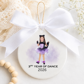 Dance Recital Photo Ornament – Personalized Keepsake
