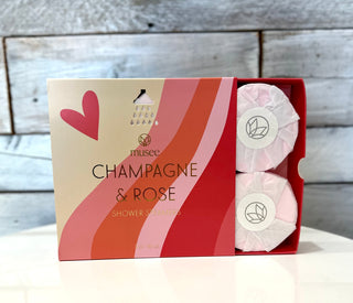 Champagne and Rose Shower Steamers Bath Bombs    - Chickie Collective