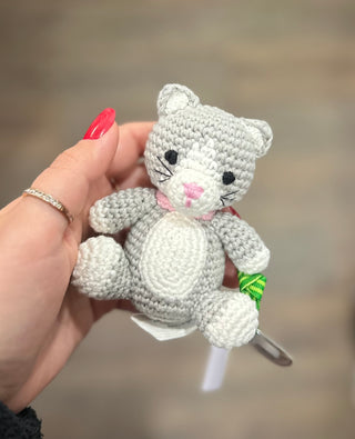 Cat Hand Crochet Toy - Chickie Collective