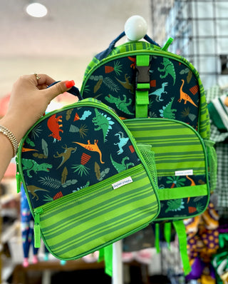 Lunch Box - Green Dinosaur - Chickie Collective