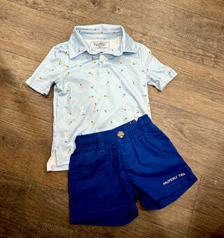 Polo - Easter Blue Carrots - Chickie Collective