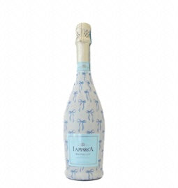 Beau Bottles Grandmillenial Blue Bows - Prosecco Collection Wine Accessories - Chickie Collective