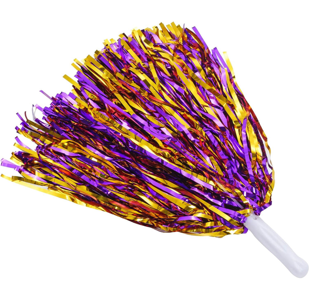 An Amazon Game Day PomPoms on a white background.