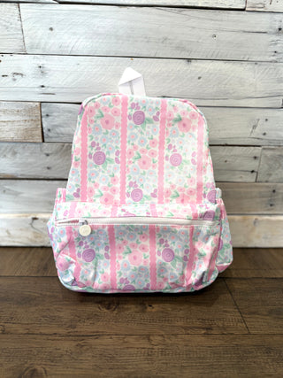 Floral Nylon Backpack
