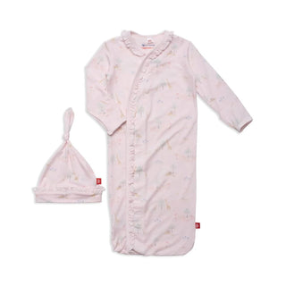 Safari Gown {Pink,White} Baby Gown    - Chickie Collective