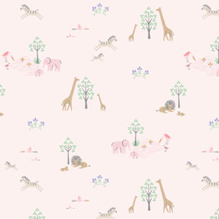 Safari Gown {Pink,White} Baby Gown    - Chickie Collective