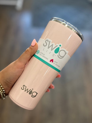 Shimmer Ballet Tumbler (22oz) Drinkware - Chickie Collective