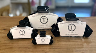 Classic Hair Clip - Jet Black Hair Accessories - Chickie Collective