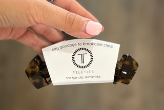 Classic Hair Clip - Tortoise Hair Accessories - Chickie Collective
