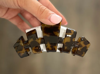 Classic Hair Clip - Tortoise Hair Accessories - Chickie Collective