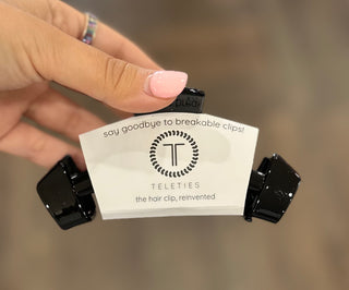 Classic Hair Clip - Jet Black Hair Accessories - Chickie Collective