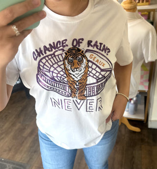 Chance of Rain Sequin T- Shirt - Chickie Collective