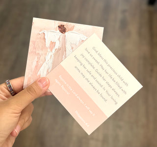 Prayer Cards For Girls Religious Decor - Chickie Collective