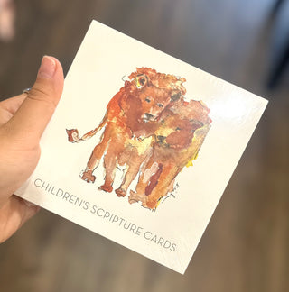 Children’s Scripture Cards Religious Decor - Chickie Collective