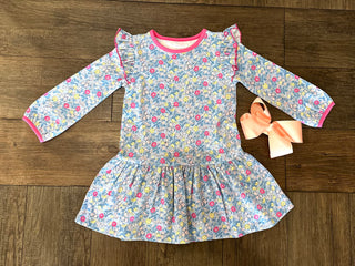 Wildflower Girls Skirted Dress Girls Dress - Chickie Collective