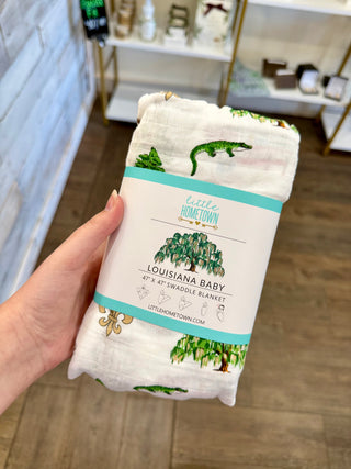 Little Hometown Swaddle Blankets