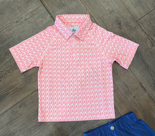 Crawfish Boil Boys Polo