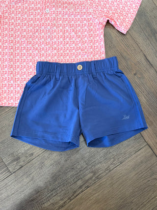 Navy Performance Play Shorts