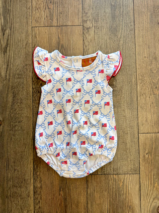 Americana Bows Girls Bubble