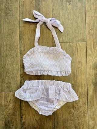 Seersucker Swim Purple