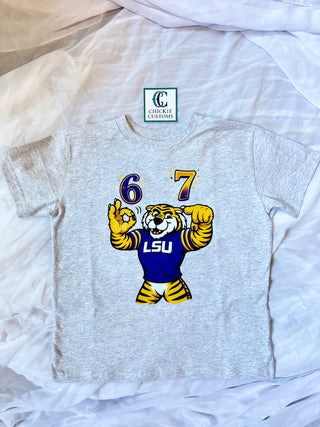 67 LSU Tiger Kids T-Shirt