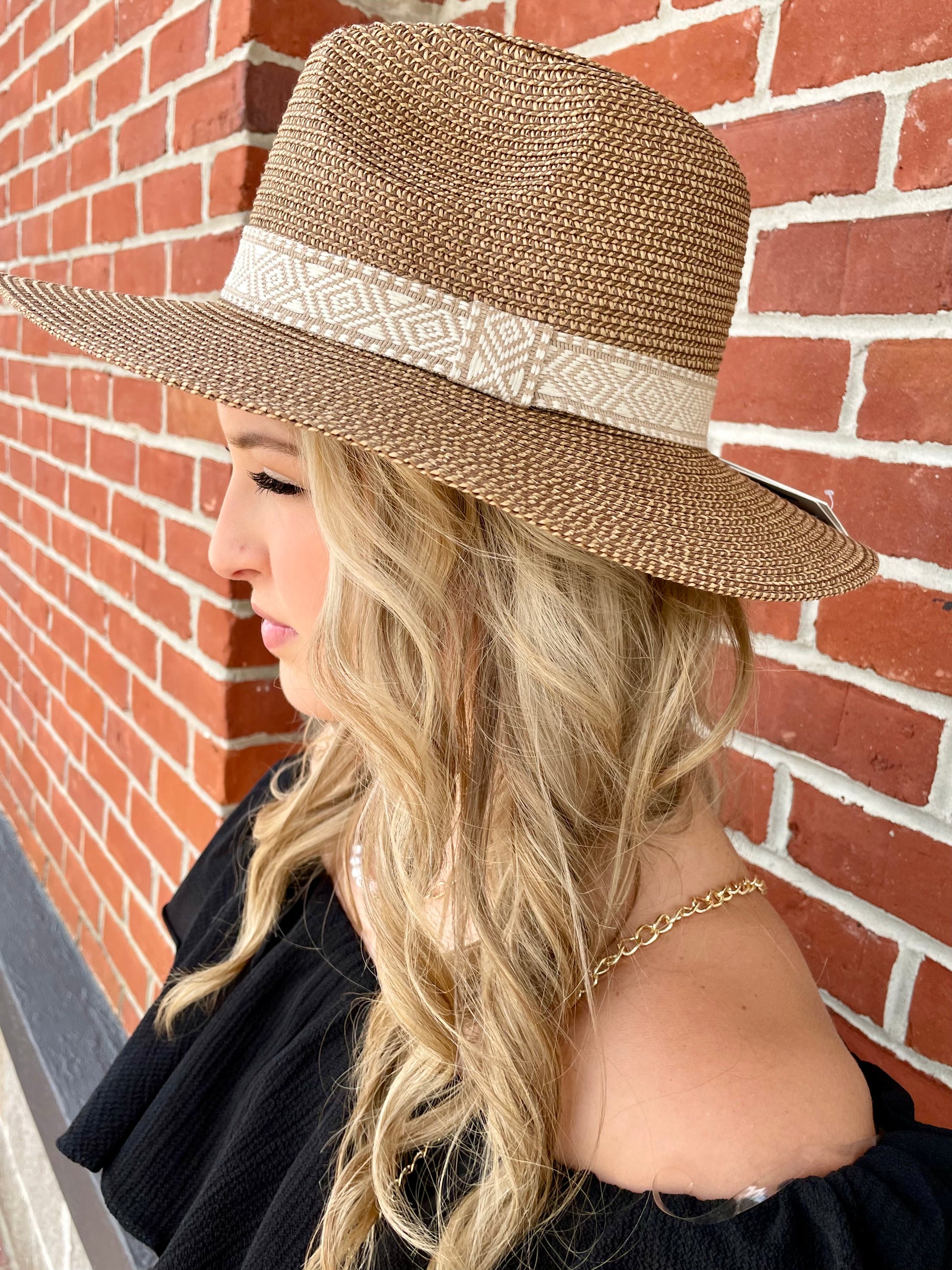 Panama Hat Open Stock - Chestnut Hats    - Chickie Collective