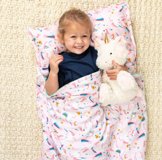 Nap Mat - Pink Unicorn     - Chickie Collective