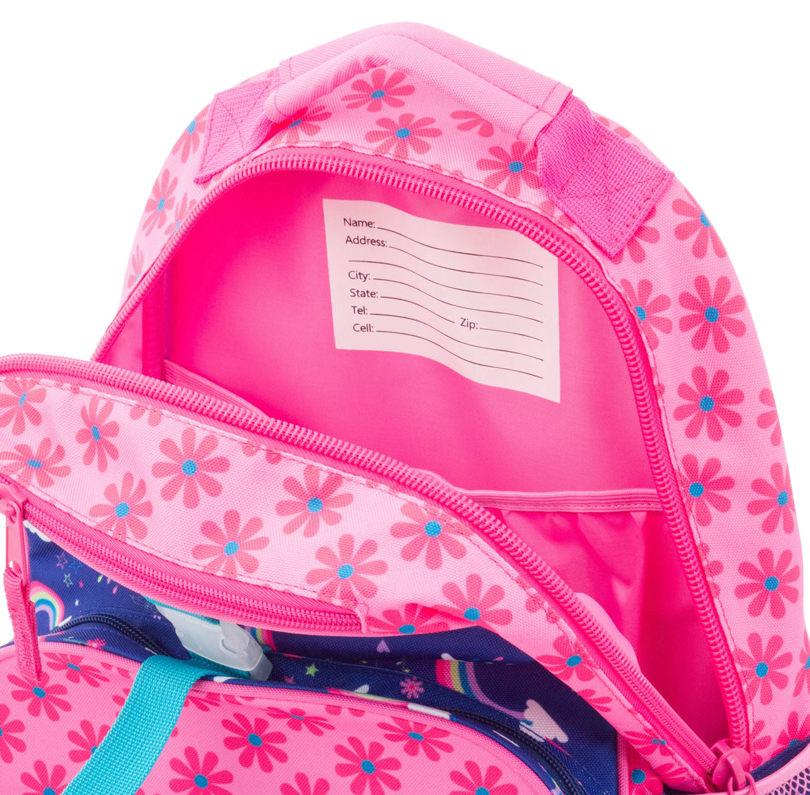 Backpack - Blue Rainbow     - Chickie Collective