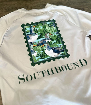 Duck Stamp Longsleeve Tee Boys Boys T-Shirt - Chickie Collective