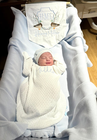 Custom Duck Hospital Baby Welcome Banner - Chickie Collective