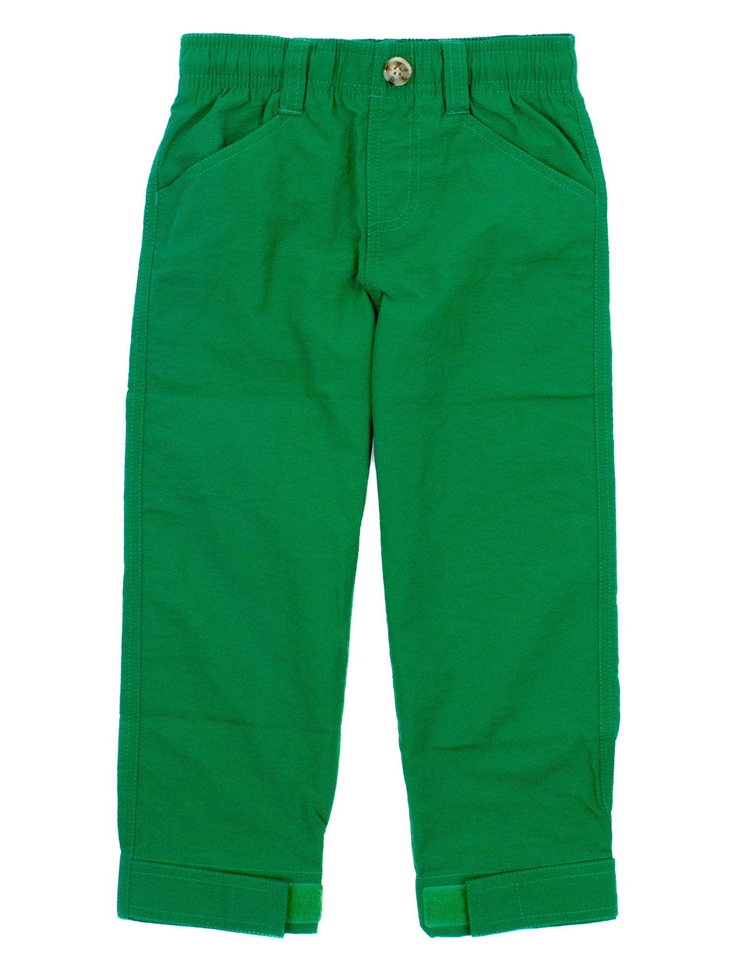 A baby boy's comfortable green chino pants, stylish and Properly Tied Properly Tide Green Pants.