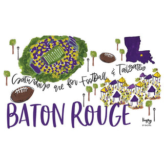 Swig Saturdays In Baton Rouge Straw Tumbler (32oz) Game day    - Chickie Collective