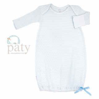 Blue Signature Paty Gown Baby Clothing    - Chickie Collective