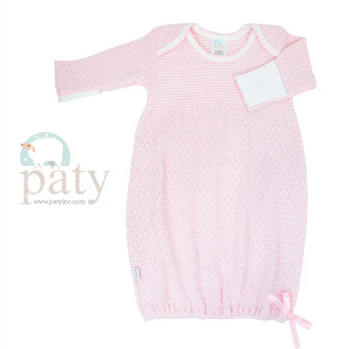 Pink Signature Paty Gown Baby Clothing    - Chickie Collective