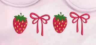 Baby Short Sleeve Pink Bubble  - Strawberry Designs