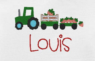 Boy White Tee  - Strawberry Designs