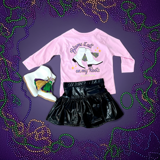 Blame it on my Roots Kids T-Shirt | Mardi Gras Kid's T-shirts - Chickie Collective