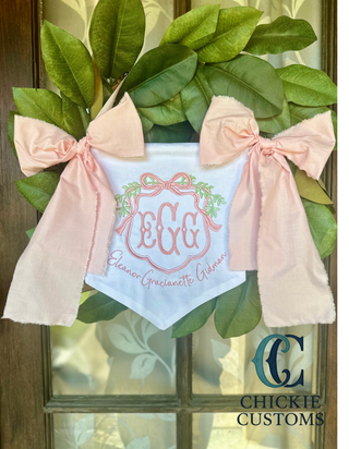 Custom Pink Hospital Baby Welcome Banner - Chickie Collective