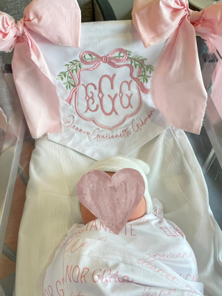 Custom Pink Hospital Baby Welcome Banner - Chickie Collective