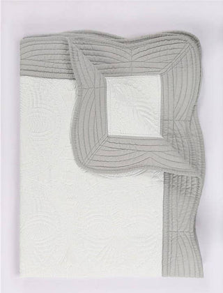 Heirloom Quilt - Baby Quilt Blanket Swaddle Monogram - Chickie Collective