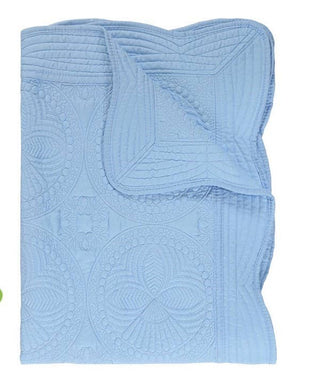 Heirloom Quilt - Baby Quilt Blanket Swaddle Monogram - Chickie Collective