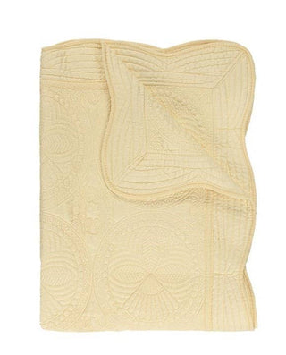 Heirloom Quilt - Baby Quilt Blanket Swaddle Monogram - Chickie Collective