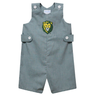 Southeastern Louisiana Embroidered Hunter Green Boys Jon Jon     - Chickie Collective