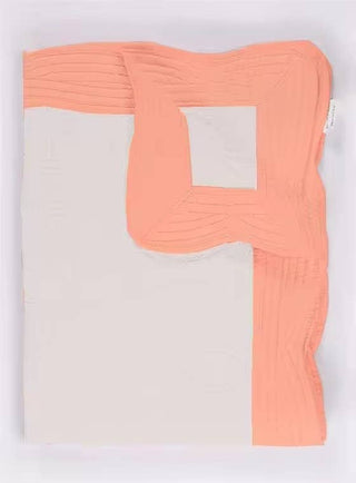 Heirloom Quilt - Baby Quilt Blanket Swaddle Monogram - Chickie Collective