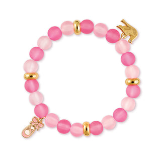 Color Me Happy Pink Ballet Shoe Bracelet     - Chickie Collective