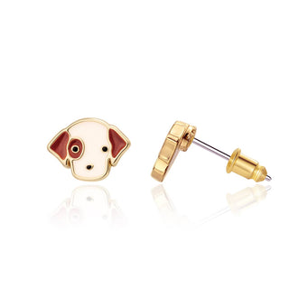 Perky Puppy Cutie Stud Earrings     - Chickie Collective