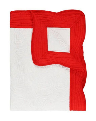 Heirloom Quilt - Baby Quilt Blanket Swaddle Monogram