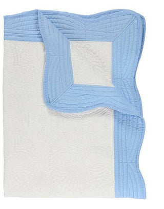 Heirloom Quilt - Baby Quilt Blanket Swaddle Monogram - Chickie Collective