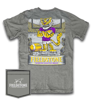 LSU Game Day Fieldstone Tee - Kids Boys T-Shirt - Chickie Collective